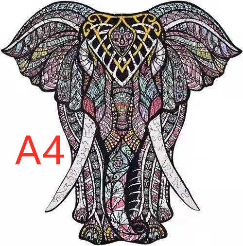 DIY Wooden Puzzles Animal Shaped The Best Christmas Gift Wooden Puzzles 1617021885702