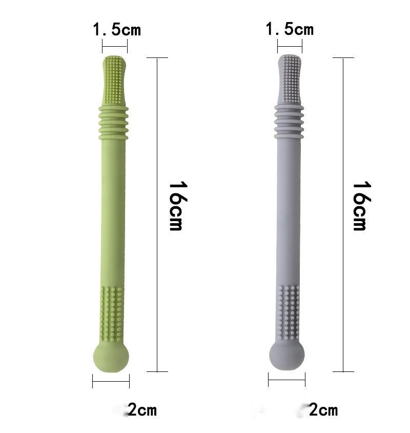 Baby Teether Silicone Hollow Teething Tube 1617162275476