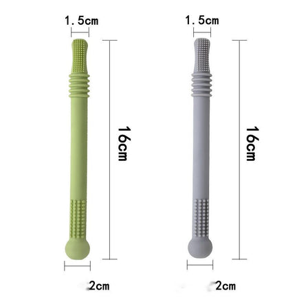 Baby Teether Silicone Hollow Teething Tube 1617162275476