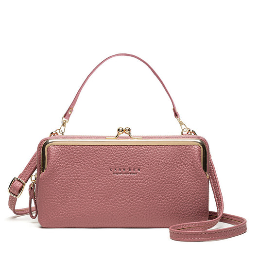 Horizontal Korean Ladies Messenger Bag Multifunctional Mini Clutch Clutch 1617170770663