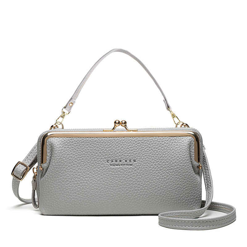 Horizontal Korean Ladies Messenger Bag Multifunctional Mini Clutch Clutch 1617170770664