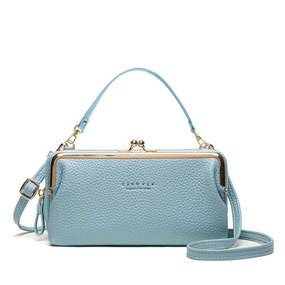 Horizontal Korean Ladies Messenger Bag Multifunctional Mini Clutch Clutch 1617170770669