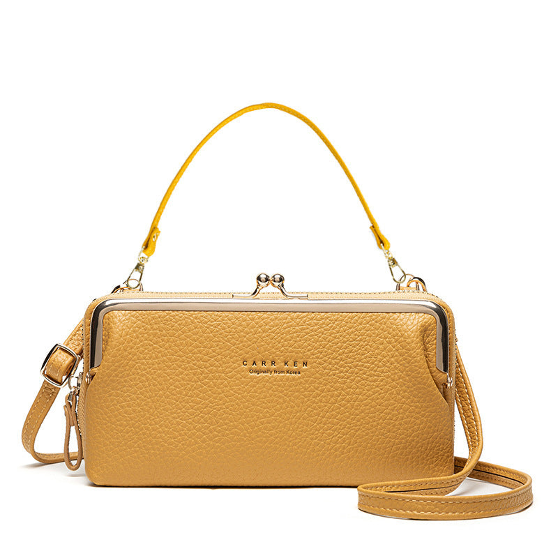Horizontal Korean Ladies Messenger Bag Multifunctional Mini Clutch Clutch 1617170770676