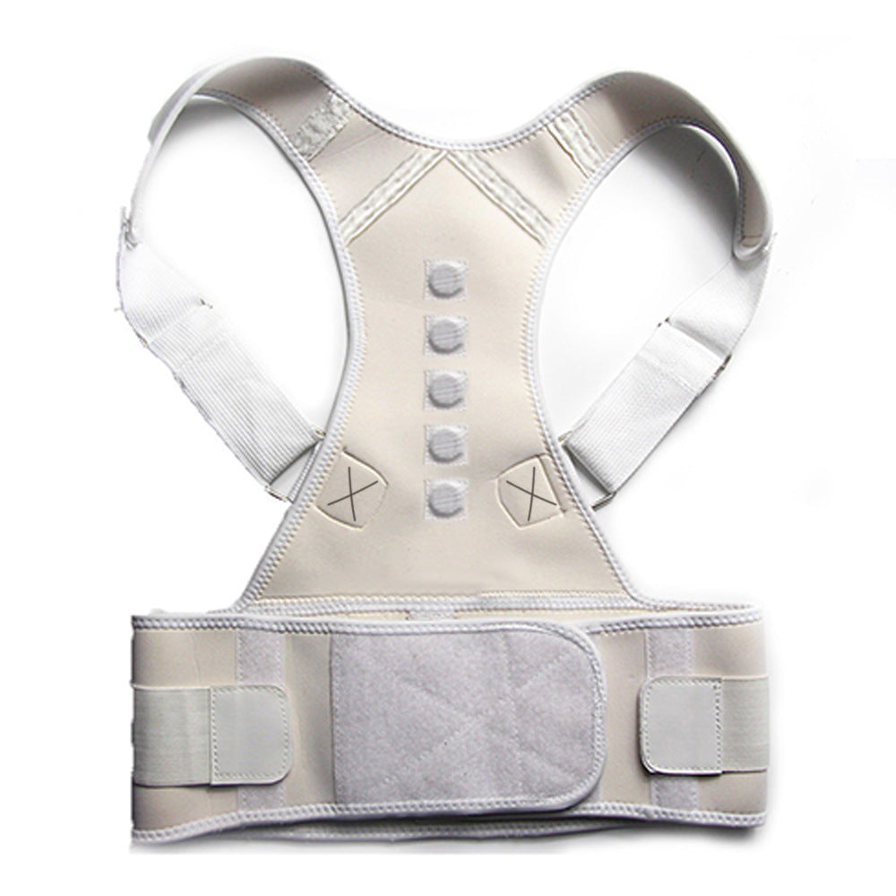 Adjustable Magnetic Posture Corrector Corset Back Men Body Shaper Brace Back Shoulder Belt Lumbar Support 1617176216586