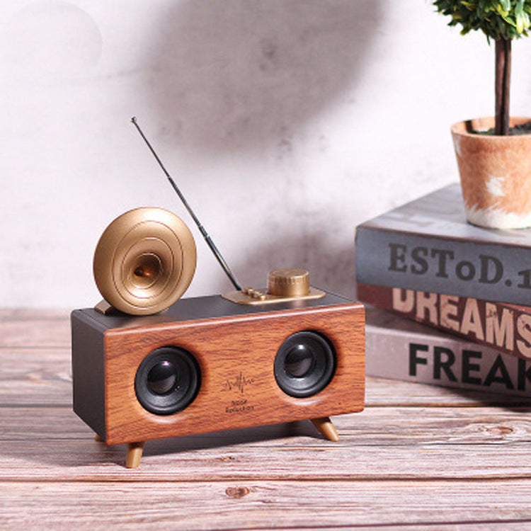 Home Wireless Horn Flower Bluetooth Speaker 1617179663221
