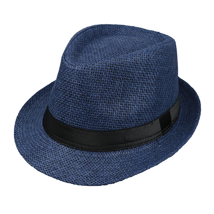 Monofilament Straw Hat Solid Color Parent-child 1617185894565