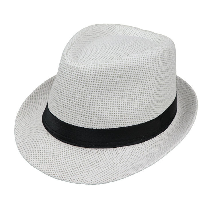 Monofilament Straw Hat Solid Color Parent-child 1617185894576