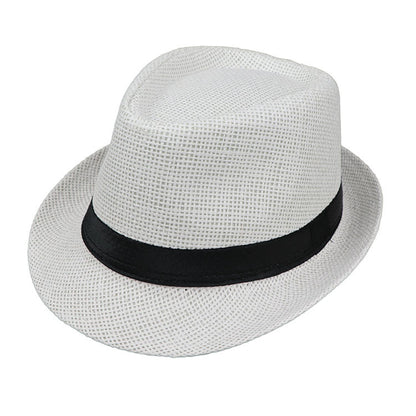 Monofilament Straw Hat Solid Color Parent-child 1617185894576