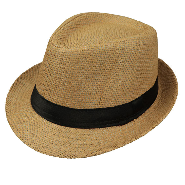 Monofilament Straw Hat Solid Color Parent-child 1617185894585
