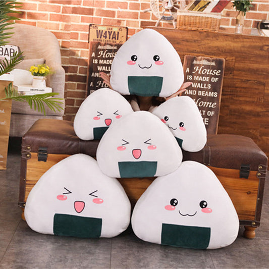 Cartoon Anime Rice Ball Plush Toy Plush Doll Large Sleeping Pillow Ragdoll Doll Children's Day Gift 1617243795344