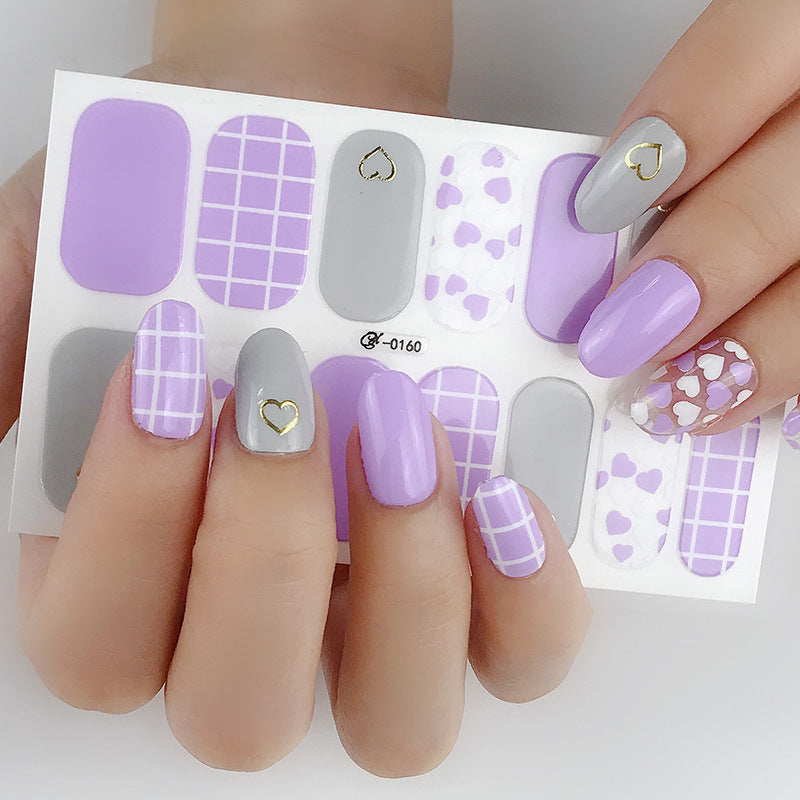 Imitation Nail Art Stickers 3D Hot Nail Stickers 1617244296706