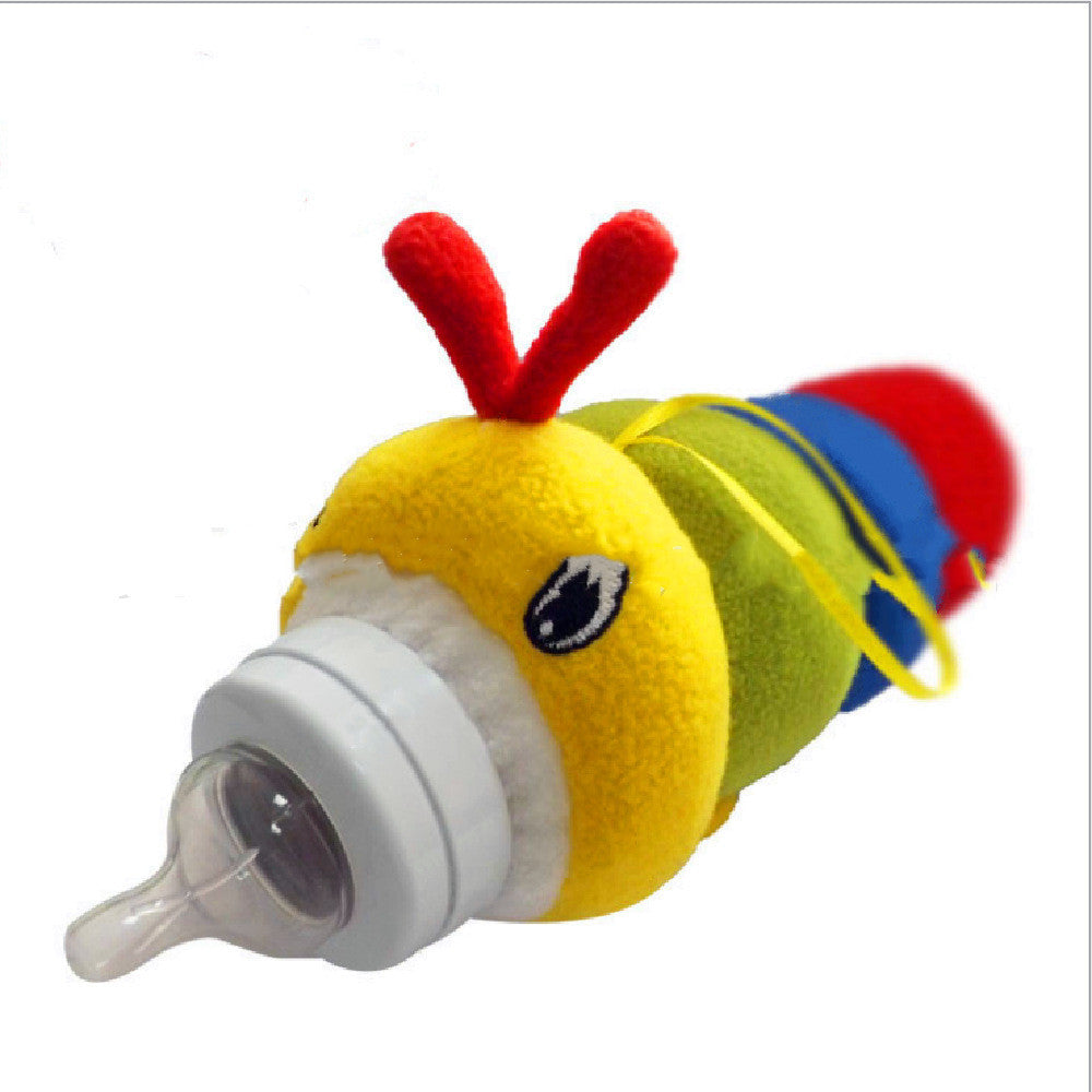 Plush Milk Bottle Cover Animal Model Duck Mother Baby Heat Preservation Product Feeding Artifact 1617245412210