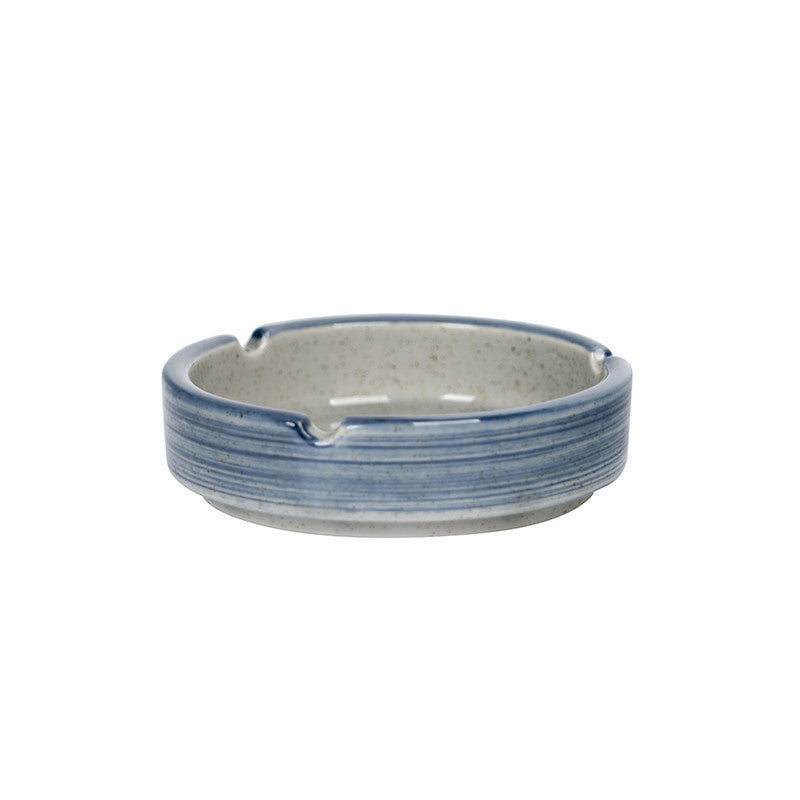 Hand-painted Creative Personality Underglaze Ceramic Round Japanese Dining Table Ashtray Set 1617260672130