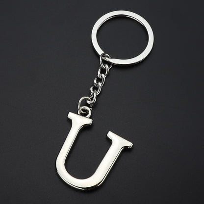 English Alphabet Keychain Keychain Personal Name Letter Pendant 1617333040397