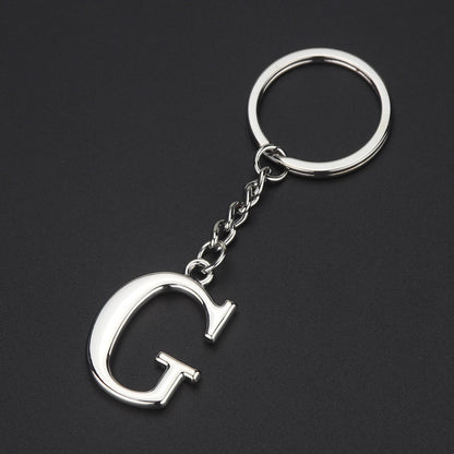 English Alphabet Keychain Keychain Personal Name Letter Pendant 1617333040971