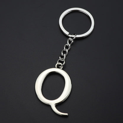 English Alphabet Keychain Keychain Personal Name Letter Pendant 1617333040972