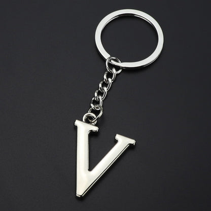 English Alphabet Keychain Keychain Personal Name Letter Pendant 1617333040973