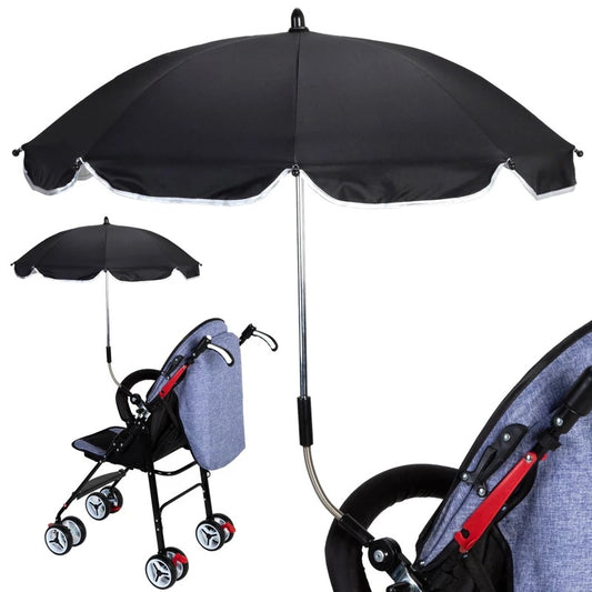 360 Degrees Pram Umbrellas Cart Accessories Adjustable Stroller Umbrella - HD Wireless Product #1