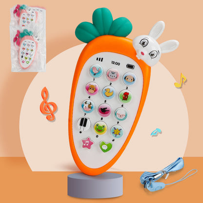 Baby Electronic Phone Toys Music Early Childhood Educational Toys Multi-function Simulation Phone Toys 1617343887808