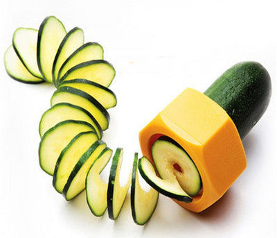 Kitchen Gadgets Spiral Knife Vegetable Cutter Kitchen Fixture Cucumber Slicer 1617417478945