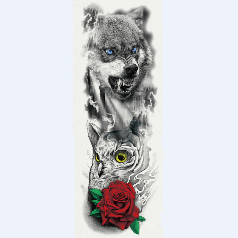 Full arm tattoo stickers