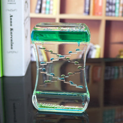 Creative Cruise Fluid Liquid Hourglass Quicksand Timer 2024 Ins Living Room Office Ornaments Desk Table Decorations Home Deco
