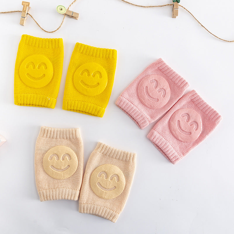 Summer Terry Baby Socks Toddler Crawling Knee Pads 1617536371898