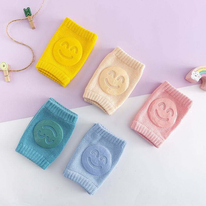 Summer Terry Baby Socks Toddler Crawling Knee Pads 1617536372224