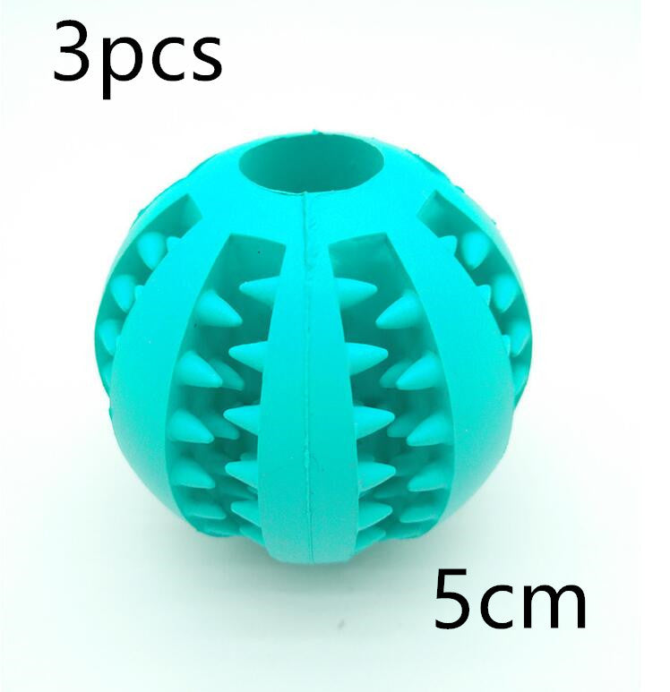 Pet Slow Feeder Dog Toy Cute Funny Rubber Dog Ball Toy 1617590052204