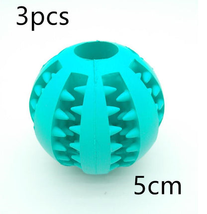 Pet Slow Feeder Dog Toy Cute Funny Rubber Dog Ball Toy 1617590052204