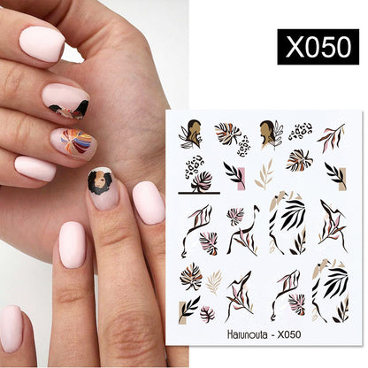 Fruit Animal Butterfly Flower Nail Sticker 1617590686252
