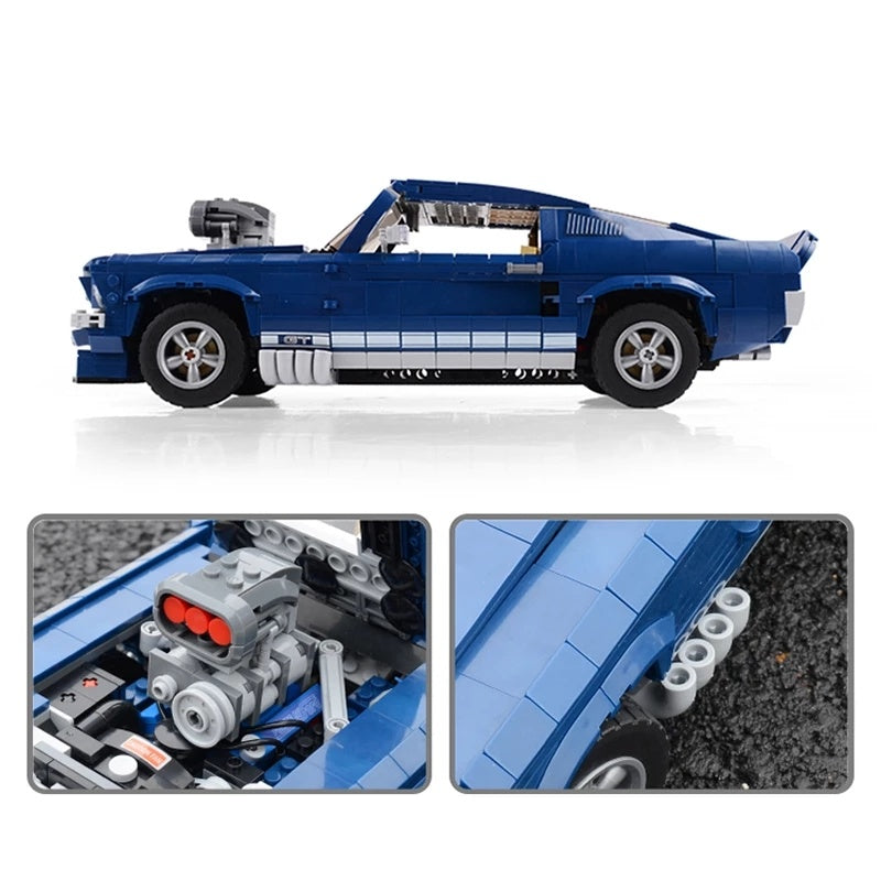 Ford Mustang GT Racing Assembled Building Block Toys of Technology Machinery Group 1617595431834 d2377e0c 62c3 476f b01e bd91