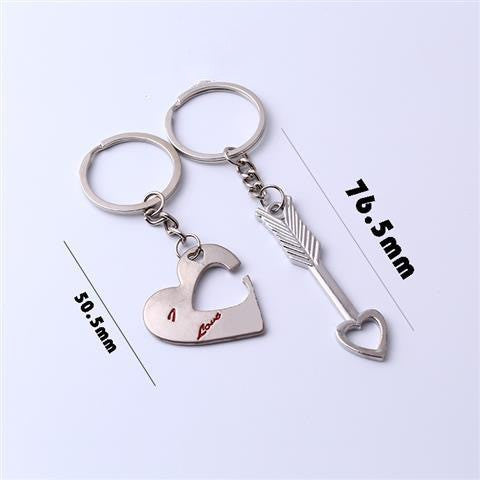 Couple Keychain Cupid Key Pendant Hot-selling Small Gift 1617599123932
