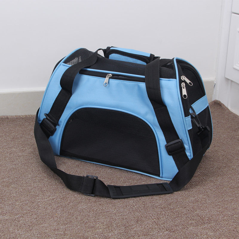 Portable Pet Mesh Carrier Bag Pet Travel Bags 1617614885551