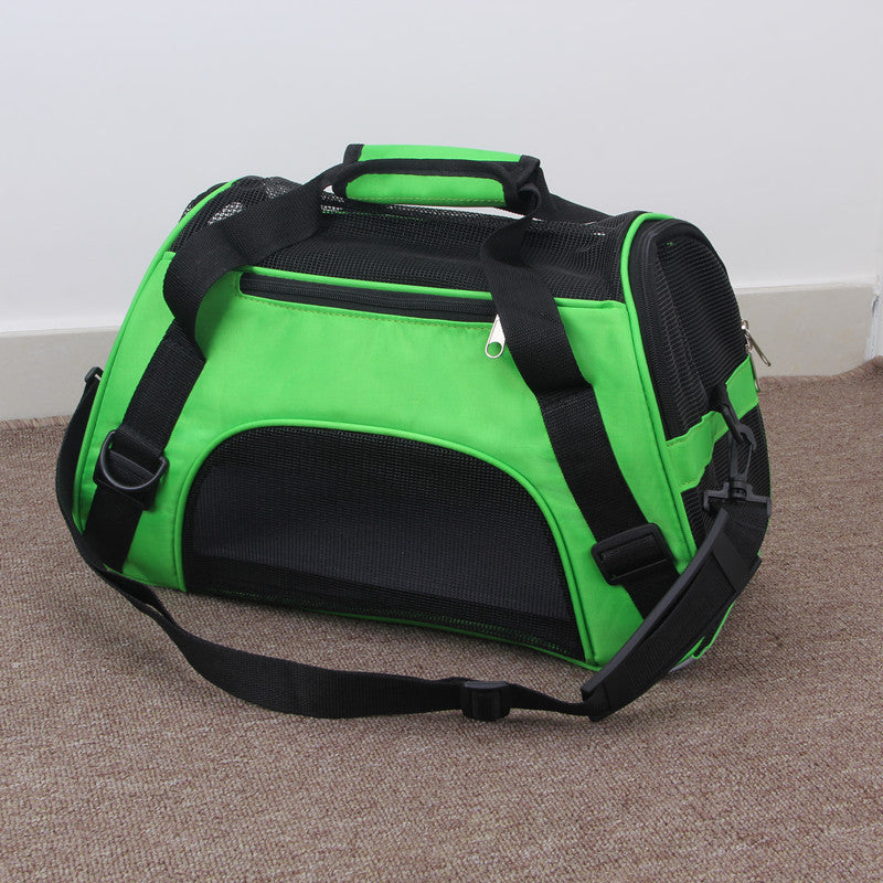 Portable Pet Mesh Carrier Bag Pet Travel Bags 1617614885553