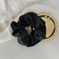 French Girl Silky Satin Large Intestine Ring Ins Korea Tie Hair Rubber Band Hair Rope Hair Ring Ponytail Head Rope Hair Acces