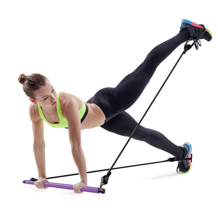 Pilates Bar, Yoga Bar, Fitness Body, Yoga, Slimming, Pilates Bar, Tension Bar, Multifunctional Abdomen And Chest Expander 161