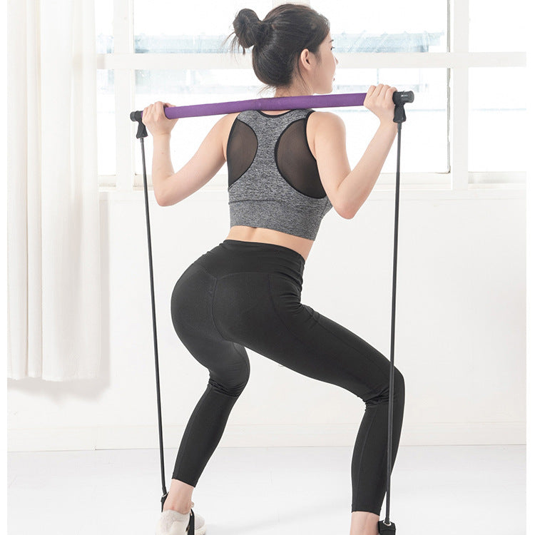 Pilates Bar, Yoga Bar, Fitness Body, Yoga, Slimming, Pilates Bar, Tension Bar, Multifunctional Abdomen And Chest Expander 161