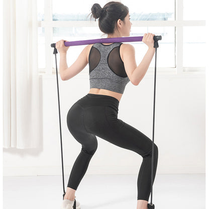 Pilates Bar, Yoga Bar, Fitness Body, Yoga, Slimming, Pilates Bar, Tension Bar, Multifunctional Abdomen And Chest Expander 161
