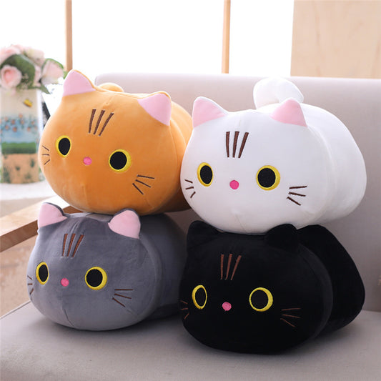 Cute Fat Cat Plush Doll Soft Cute Cat Rag Doll Doll 1617690287964