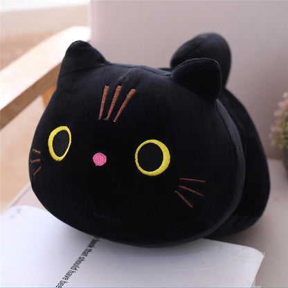 Cute Fat Cat Plush Doll Soft Cute Cat Rag Doll Doll 1617690287970