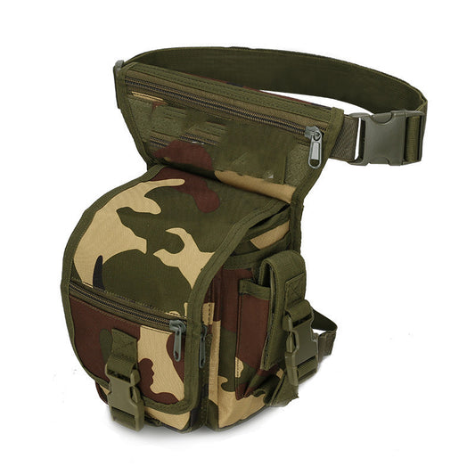 Army Hunting Waist Packs Leg Pouch Hiking Cycling Bag 1617701378008