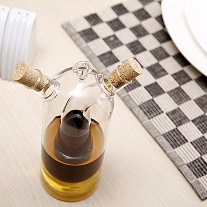Yote Soy Sauce Vinegar Bottle Glass Jar Sealed Seasoning Bottle 1617706415461