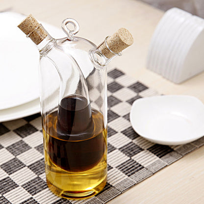 Yote Soy Sauce Vinegar Bottle Glass Jar Sealed Seasoning Bottle 1617706415762