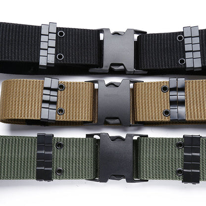 Outer Belt Special Forces CS Tactical Belt Nylon Braided Armed Camouflage Belt Military Training Belt 1617767910049