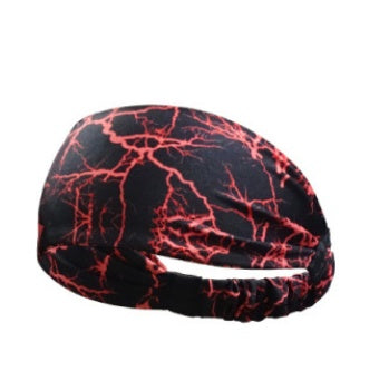 Fitness Sports Headband Yoga Headband Elastic Sports Headband Printed Bouquet Headband 1617772429294