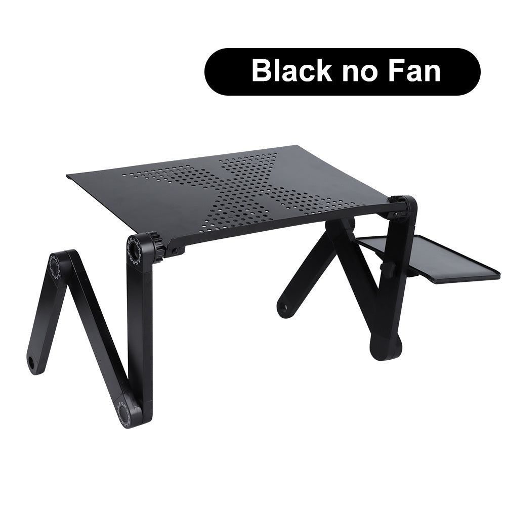 Folding Desk Retractable Adjustable Study Desk In Bed Aluminum Alloy Notebook Computer Bracket Lazy Desk - 图片 6
