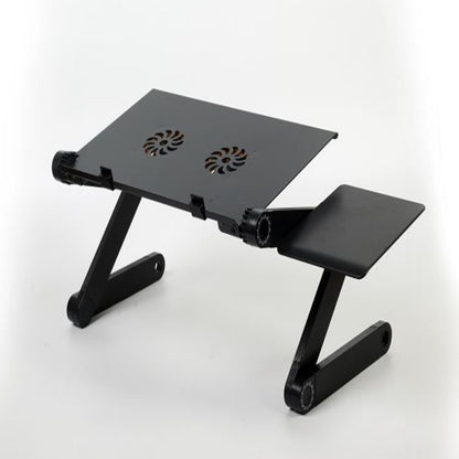 Folding Desk Retractable Adjustable Study Desk In Bed Aluminum Alloy Notebook Computer Bracket Lazy Desk - 图片 5
