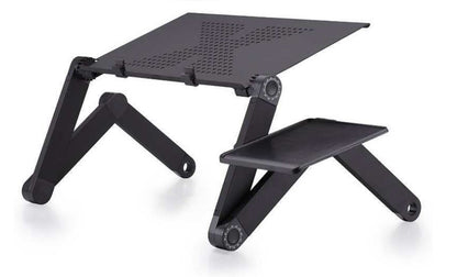Folding Desk Retractable Adjustable Study Desk In Bed Aluminum Alloy Notebook Computer Bracket Lazy Desk - 图片 3