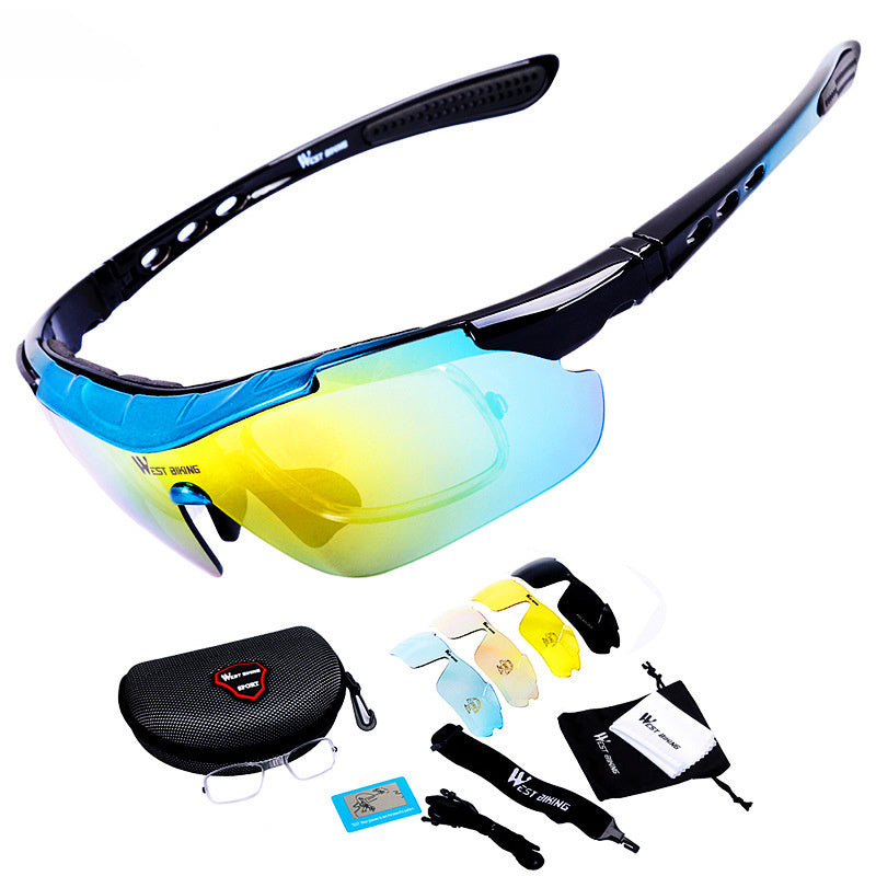 Cycling Glasses Mountain Bike Windproof Sunglasses 1617865043398